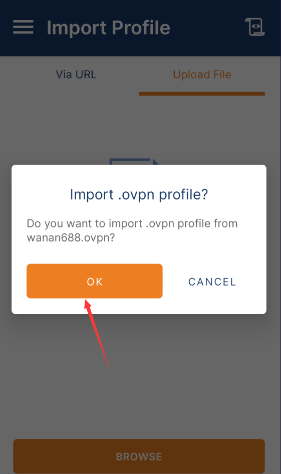 万安科技 Android OpenVPN 教程 - 步骤5: 保存配置